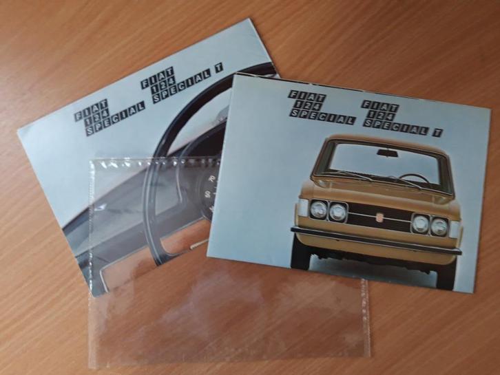Folderset Fiat 124 Special / Special T - Frans '69, Boeken, Auto's | Folders en Tijdschriften, Zo goed als nieuw, Overige merken