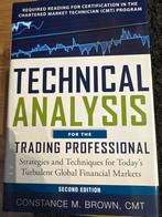 Technical Analysis for Trading Professional - Brown, Boeken, Ophalen of Verzenden, Zo goed als nieuw, Geld en Beleggen