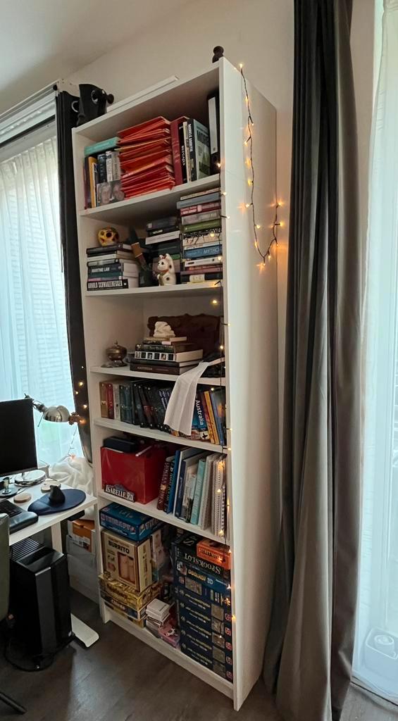 IKEA Billy boekenkasten wit (t.e.a.b.), Huis en Inrichting, Kasten | Boekenkasten, Zo goed als nieuw, 50 tot 100 cm, 200 cm of meer