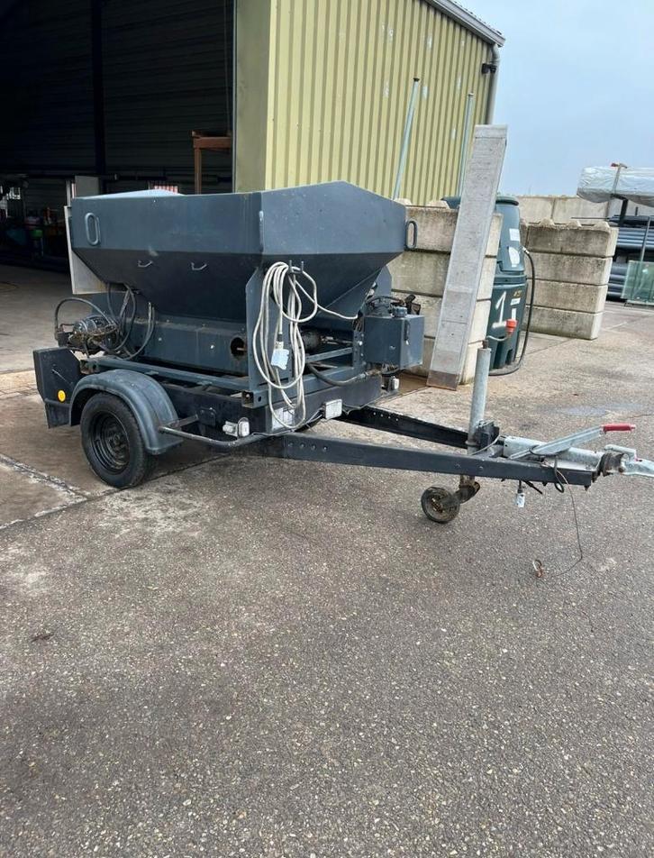 enkel as strooier, Zakelijke goederen, Machines en Bouw | Tuin, Park en Bosbouw, Strooier, Ophalen