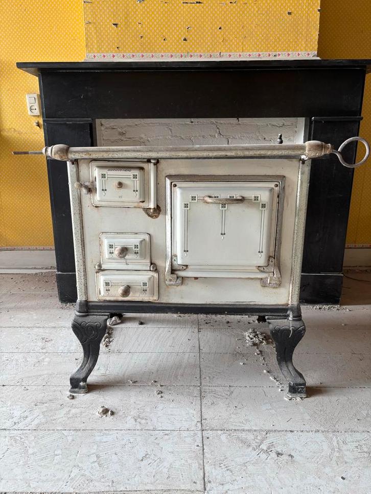 TEAB - Antiek kookfornuis BANNING-HERD 907 – gietijzer, oven, Antiek en Kunst, Antiek | Keukenbenodigdheden, Ophalen