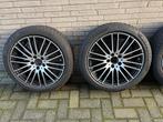 Mercedes C klasse 18 inch velgen + winterbanden W225/45 R18, Ophalen, 18 inch, Velg(en), Winterbanden