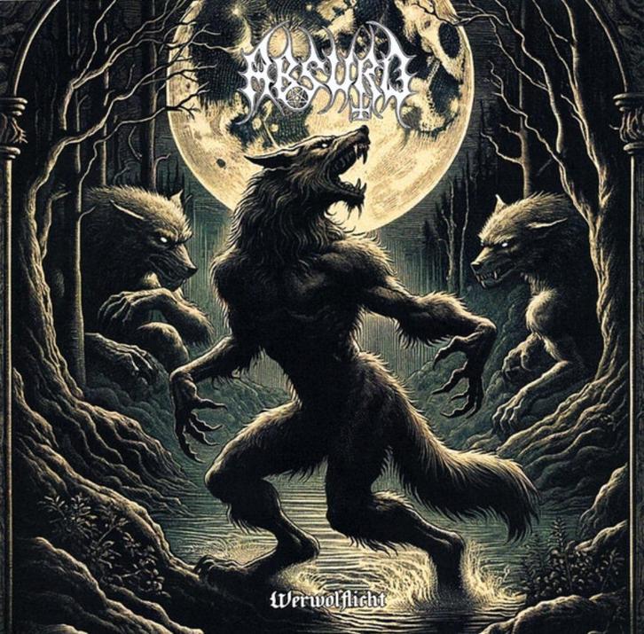 Absurd – Werwolflicht  cd  black death strijdliederen  nieuw, Cd's en Dvd's, Cd's | Hardrock en Metal, Nieuw in verpakking, Ophalen of Verzenden