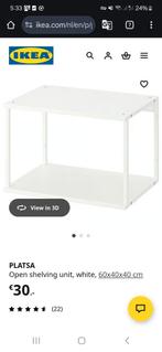 x4 ikea shelves platsa 60x40x40, Huis en Inrichting, Ophalen, Zo goed als nieuw