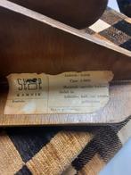 Houten klapstoel met kussen , jaren 50-60, Ophalen, Hout, Gebruikt, Bruin