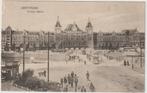 Centraal Station kiosk Bensdorp Cacao schoenpoetser levendig, Verzenden, Voor 1920, Gelopen, Noord-Holland