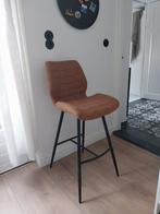 4 Bruine Suède Barkrukken - 75cm Hoog, Huis en Inrichting, Ophalen, Met voetsteun, 60 tot 90 cm, Nieuw