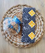 Batik Cap Asli Indonesië #1685, Verzenden, Zwart, Nieuw, 30 tot 120 cm