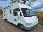 Frankia stapelbedden liftbed bj 2000 airco, Caravans en Kamperen, Campers, Diesel, Bedrijf, Integraal, Fiat