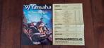Originele jaarfolder Yamaha 1997, Ophalen of Verzenden, Yamaha