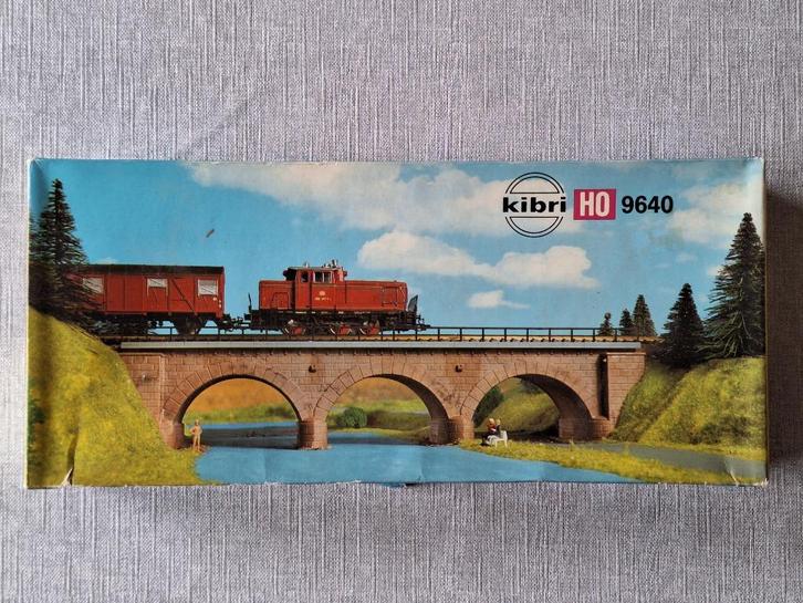 KIBRI 9640 – Stenen boogbrug – H0 (nieuw), Hobby en Vrije tijd, Modeltreinen | H0, Nieuw, Brug, Tunnel of Gebouw, Gelijkstroom of Wisselstroom