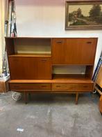 Vintage Zweedse Kast, Jaren '60, Huis en Inrichting, Kasten | Buffetkasten, Ophalen, Gebruikt, 100 tot 150 cm, Teakhout