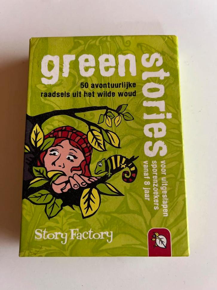 Green Stories - Raadsels uit het Wilde Woud, Hobby en Vrije tijd, Gezelschapsspellen | Bordspellen, Zo goed als nieuw, Een of twee spelers