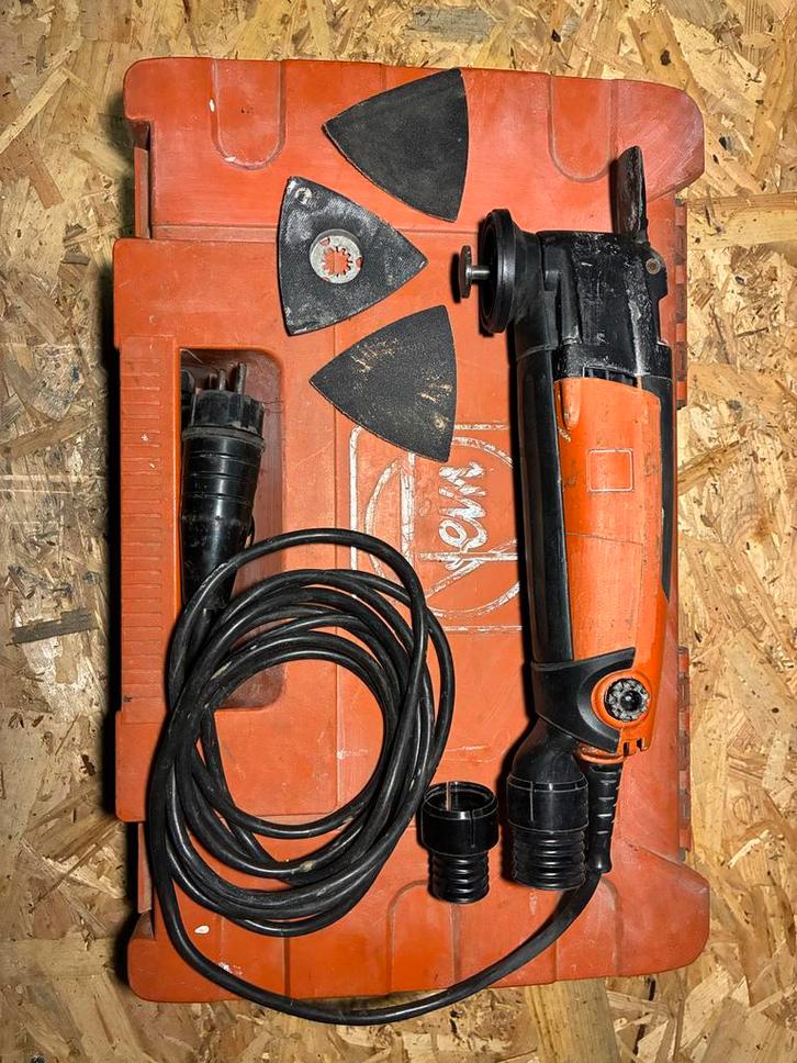 Fein FMM250Q Multitool in Koffer, Doe-het-zelf en Verbouw, Gereedschap | Overige machines, Gebruikt, Ophalen of Verzenden