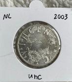 Zilveren 5 euro Van Gogh UNC, Postzegels en Munten, Munten | Nederland, Koningin Beatrix, Zilver, Euro's, Ophalen of Verzenden