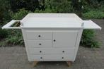 Vintage jaren '50 commode, Kinderen en Baby's, Kinderkamer | Commodes en Kasten, 50 tot 70 cm, Ophalen of Verzenden, Voetruimte