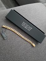iXXXi men mat goudkleurige armband maat 20 NIEUW  normaal€79, Sieraden, Tassen en Uiterlijk, Armbanden, Ophalen, Nieuw, Goud