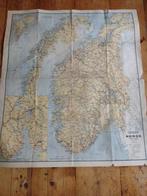 Oude landkaart Noorwegen, Gelezen, Landkaart, 1800 tot 2000, Europa Overig