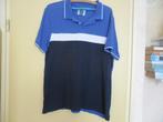 z.g.a.n. heren polo shirt. Maat L, Maat 52/54 (L), Blauw, Straigt up, Ophalen of Verzenden