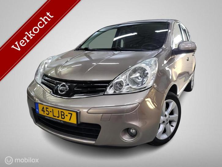 Nissan Note 1.6 Acenta/Cruise/Clima/Trekhaak/90.000km Nap, Auto's, Nissan, Bedrijf, Note, ABS, Airbags, Airconditioning, Alarm