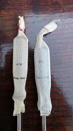 2 Kruitzakjes voor Duitse 2cm FLaK huls pulversack WW2, Verzamelen, Verzenden