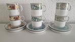 6 Vincent van Gogh MOSA kopjes en schotels compleet, Huis en Inrichting, Keuken | Servies, Ophalen of Verzenden, Zo goed als nieuw