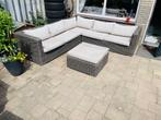 Mooie Loungeset hoekbank, Tuin en Terras, Tuinsets en Loungesets, Ophalen, 5 zitplaatsen, Gebruikt, Bank