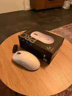 Logitech Pro X Superlight 2 White/Wit, Computers en Software, Muizen, Rechtshandig, Muis, Ophalen of Verzenden, Zo goed als nieuw