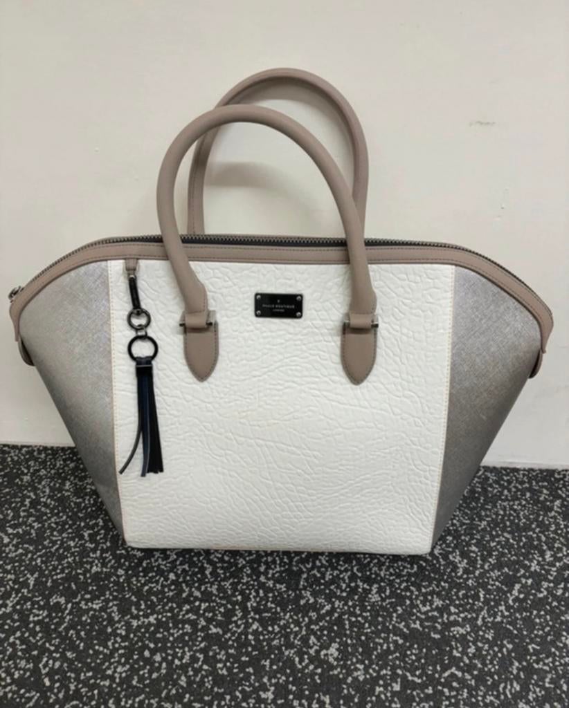 Paul’s Boutique handtas, Sieraden, Tassen en Uiterlijk, Tassen | Damestassen, Ophalen of Verzenden, Gebruikt, Wit, Handtas