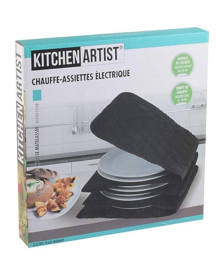 Elektrische bordenwarmer Kitchen Artist, Huis en Inrichting, Keuken | Keukenbenodigdheden, Nieuw, Verzenden