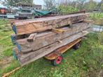 Oude houten balken/gebinten 20x20, 3m kolommen palen, Tuin en Terras, Ophalen of Verzenden, 250 cm of meer, Balken