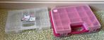 Opbergbakjes koffertje sorteerbak 2 in 1 koop, Ophalen of Verzenden, Gebruikt, Gereedschap of Toebehoren