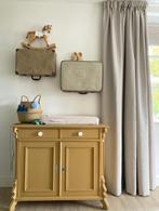 Tochtwerende greige verduisterende gordijnen op maat, 200 cm of meer, Grijs, C, Nieuw