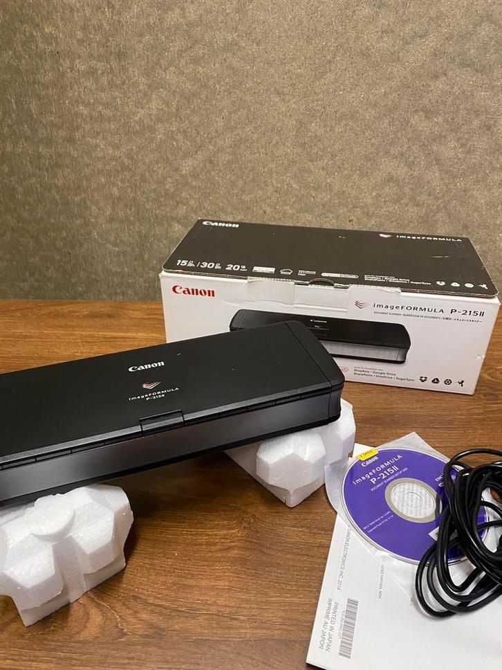 Canon imageFORMULA P-215 II zgan, Computers en Software, Scanners, Ophalen of Verzenden