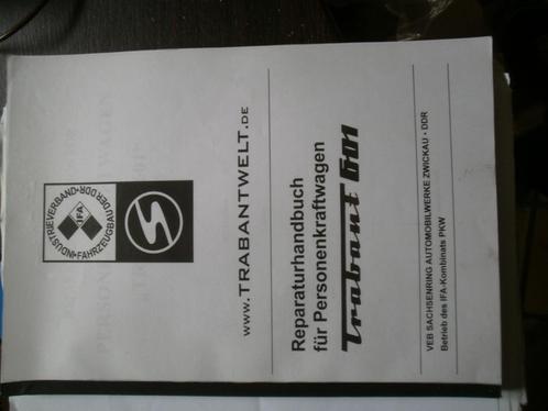 Trabant 601 Werkplaatshandboek Duitstalig, Auto diversen, Handleidingen en Instructieboekjes, Ophalen of Verzenden