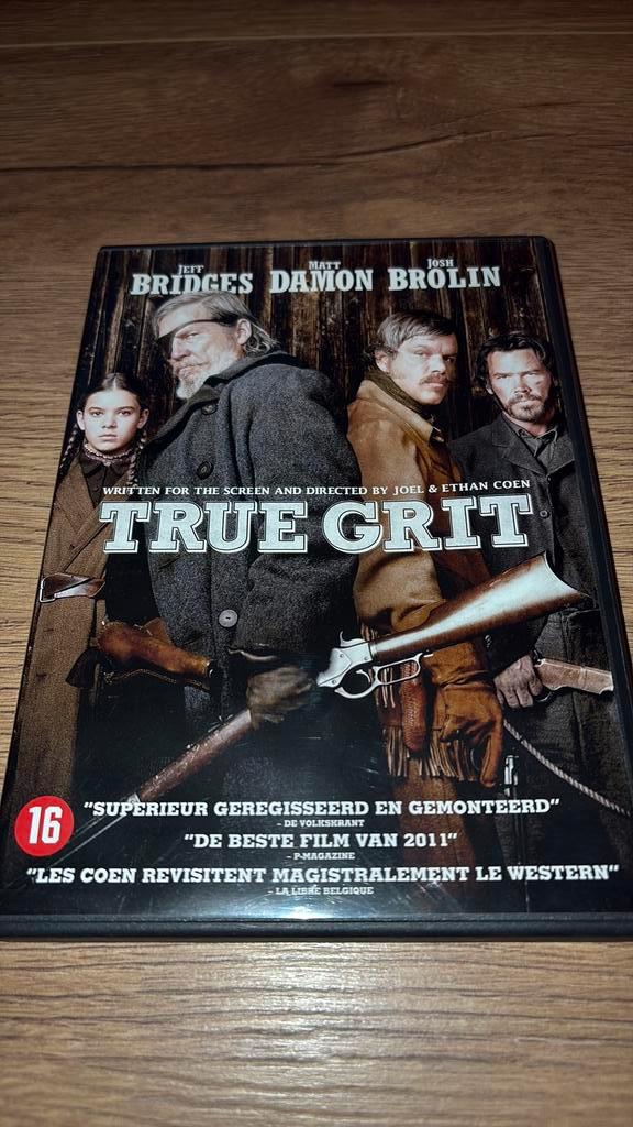 True Grit. Jeff Bridges, Matt Damon en Josh Brolin., Cd's en Dvd's, Dvd's | Avontuur, Zo goed als nieuw, Vanaf 16 jaar, Ophalen