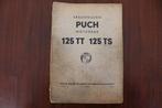 Puch 125TT 125TS 1951 motorrad ersatzteil liste, Ophalen of Verzenden, Overige merken