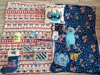 Groot Disney's Stitch winter kerst pakket, Ophalen of Verzenden, Overige figuren, Zo goed als nieuw, Beeldje of Figuurtje