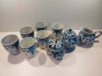Delfts blauw servies delen - Plateelbakkerij Schoonhoven, Antiek en Kunst, Ophalen