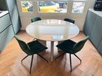 Set van 4 eetkamerstoelen Goossens, Huis en Inrichting, Stoelen, Ophalen, Gebruikt, Overige kleuren, Metaal