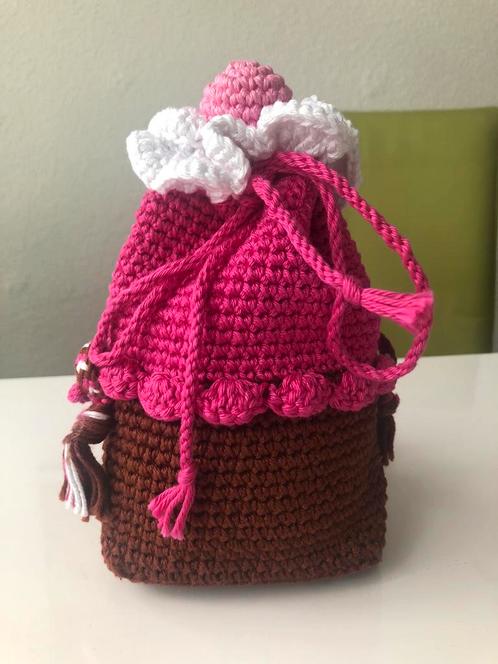 Tasje cupcake, Kinderen en Baby's, Kindermode-accessoires, Nieuw, Ophalen of Verzenden