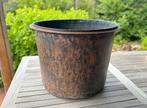Mooie koperen ton - 45cm hoog, Ophalen of Verzenden, Gebruikt