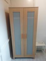 Ikea Pax kast met deuren, Huis en Inrichting, Ophalen, Gebruikt, Glas, Met hangruimte