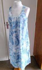 Batik jurk Wim van der Doef, Maat 42/44 (L), Zo goed als nieuw, Wim van der Doef, Onder de knie