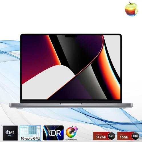 Apple MacBook Pro 2021 | M1Pro | 16GB/512GB |14.2″ | A2442, Computers en Software, Apple Macbooks, Zo goed als nieuw, MacBook Pro