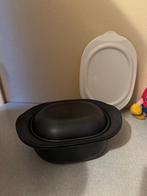 Z.G.A.N. magnetron schaal ULTRA PRO 3 Liter + extra deksel, Ophalen of Verzenden, Zo goed als nieuw, Schaal