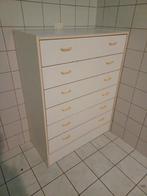 Witte Ladenkast, Ophalen, Gebruikt, 5 laden of meer, 100 tot 150 cm