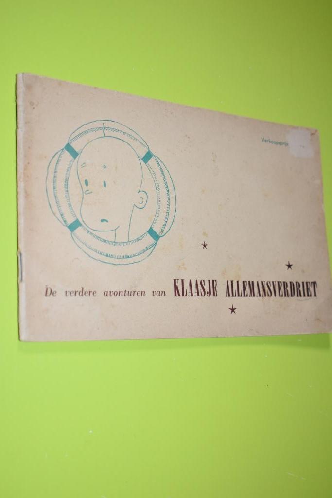 De verdere avonturen Klaasje allemans/1946, Boeken, Stripboeken, Gelezen, Eén stripboek, Ophalen of Verzenden