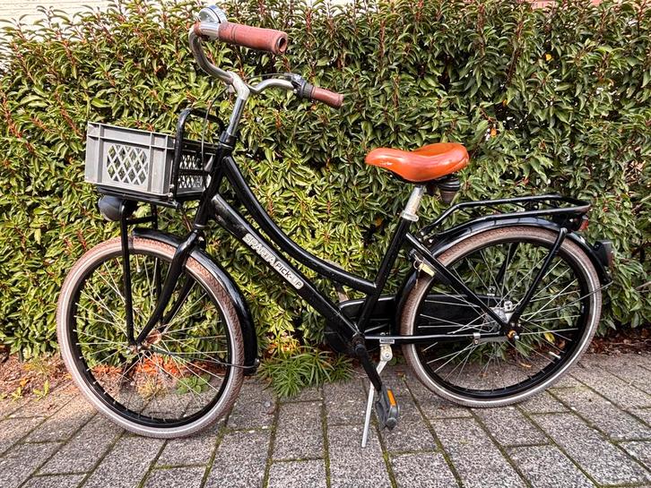 Sparta Pick-up 24 inch zwart meisjesfiets, Fietsen en Brommers, Fietsen | Meisjes, Zo goed als nieuw, 24 inch, Versnellingen, Ophalen