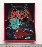 Slayer postmortem limited edition patch 116 --10x12 cm, Verzamelen, Muziek, Artiesten en Beroemdheden, Nieuw, Kleding, Verzenden